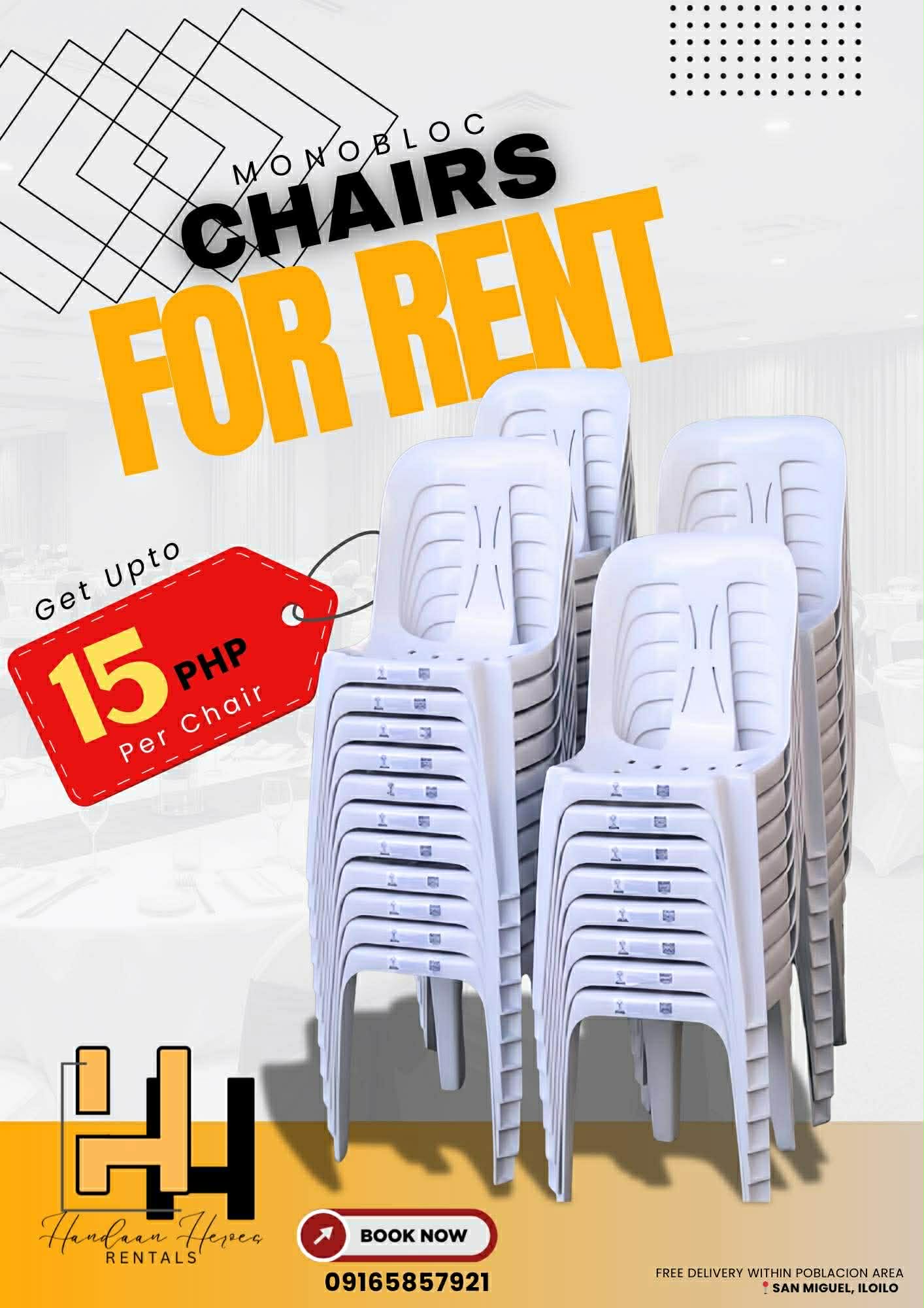 Standard Ruby Rose Plastic Chair